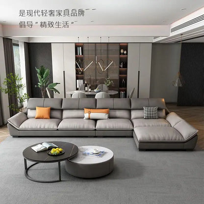 Nordic leave-in light luxury technology cloth sofa modern simple living room fabric latex minimalist sofa