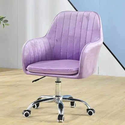 2026 Removable colorful silla de oficina de mujer rosa pink swivel office seating chair