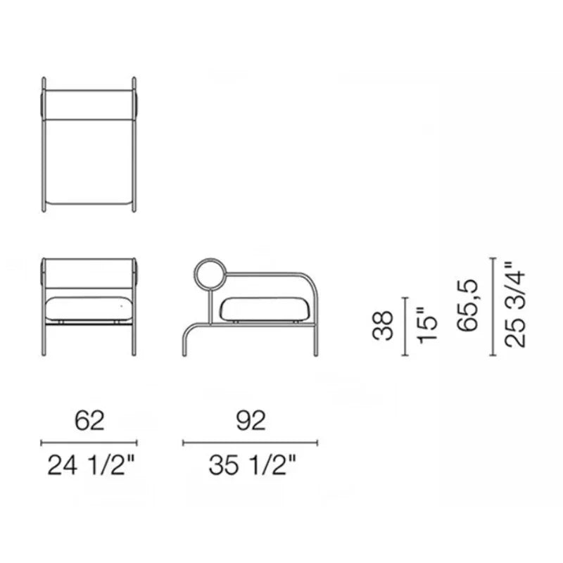 Second-hand Designer Living Room Chair Forhome Modern Soft Backrest Armrest Chairs Minimalist Metal Leisure Chair for Garden G