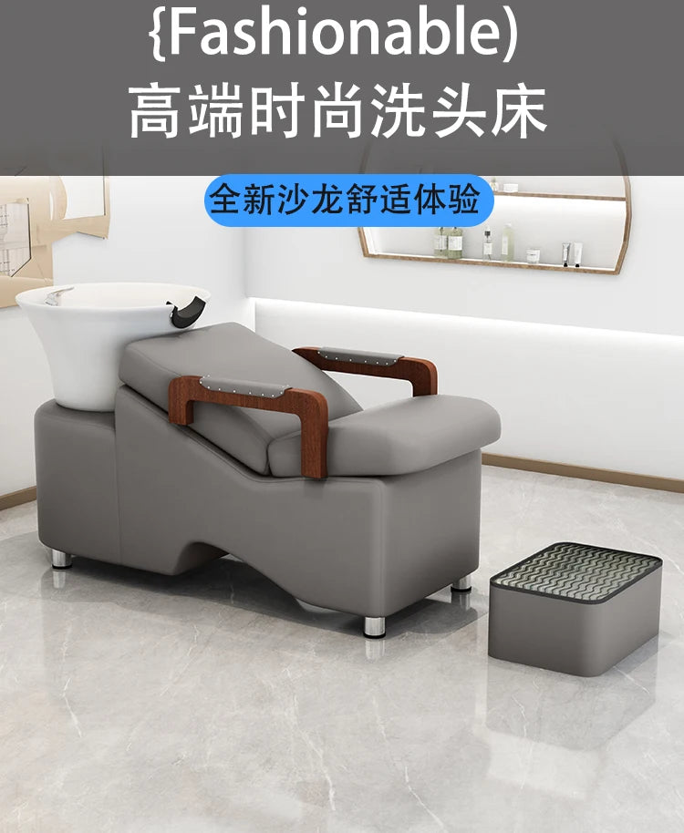 Luxury Premium Shampoo Chair Minimalist Simple Shampoo Chairs Moveis Para Salão De Beleza Baratos Cabeleireiro Salon Furniture