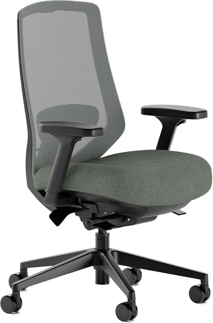 Ergonomic Chair Pro - Mesh Office Chair with 14 Points of Adjustment- Height, Depth & Tilt Adjustable - 5D Armrests-Forward Tilt