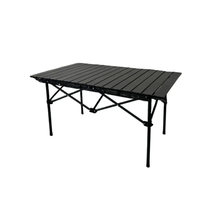 Outdoor folding table Egg roll table Camping table Portable picnic table and chairs Full set Camping equipment supplies