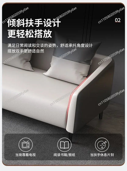 Office sofa simple modern light luxury beauty salon rental room hotel apartment small apartment sofa