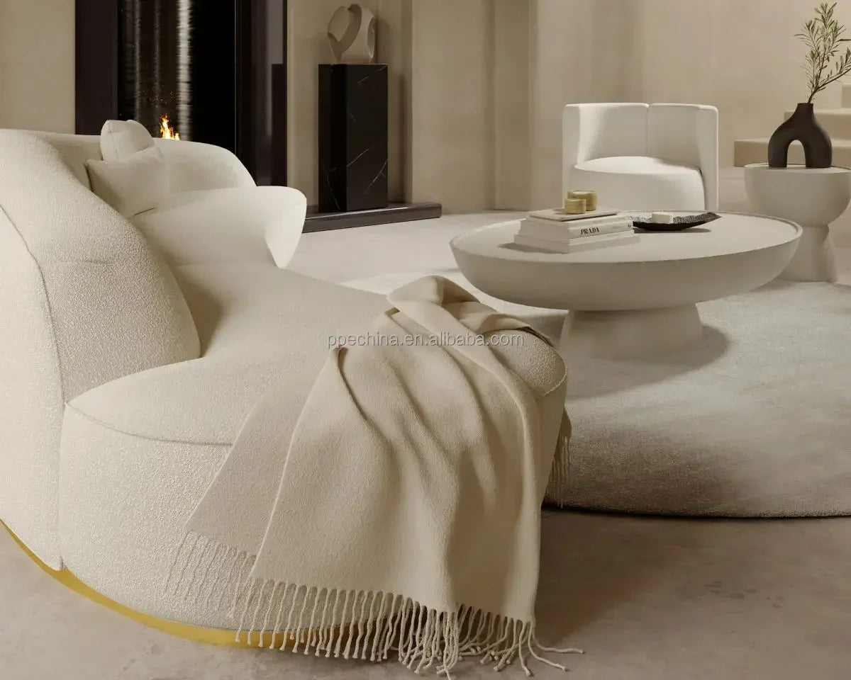 Home Couch Sofa Set Furniture Fashion Modern Style Chaise Customized Unique Design Living Room Sofas