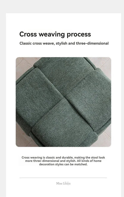 Household door shoes stool fashion small stool simple creative dice stool living room sofa stool pedal stool.