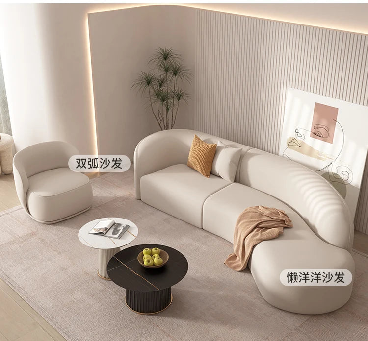 Lounge Floor Living Room Sofas Designer Cushion Comfortable Relax Sofa Adults Elegant Muebles Para El Hogar Home Furniture