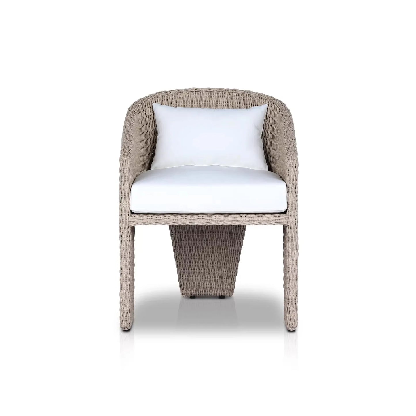 Outdoor Outdoor Terrace Villa High-grade Dining Chair Creative Rattan Chair Outdoor Rattan Chair