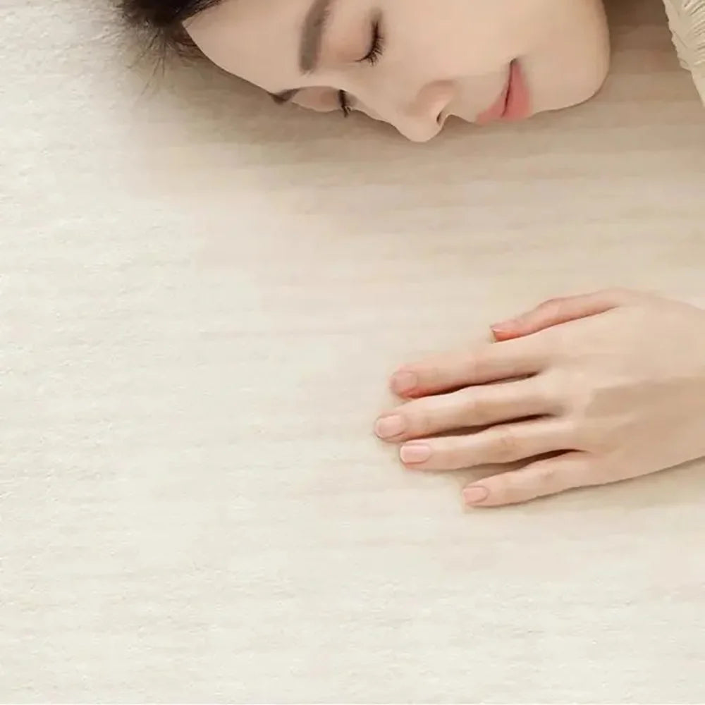 VIKAMA Nordic Minimalist Loop-Pile Rug - Stylish Living Room & Bedroom Carpet, Durable Stain-Resistant Floor Home Decor