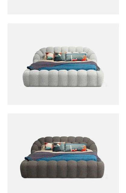 Lounge Clear Bed Decoration Beauty Room Decor Large Size European Sun Sleeping Bed Safe Letto Matrimoniale Trendy Furniture