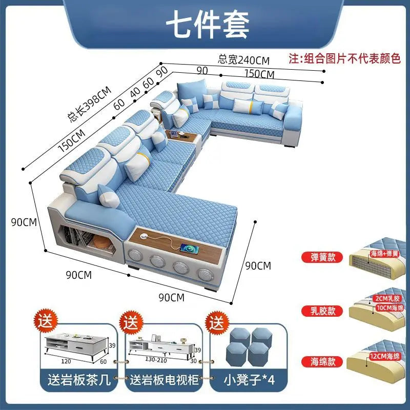 Adults Cushion Sofa Classic Lounge Modern Large Comfortable Sofa Storage Romantic Muebles Para Habitacion Home Furniture