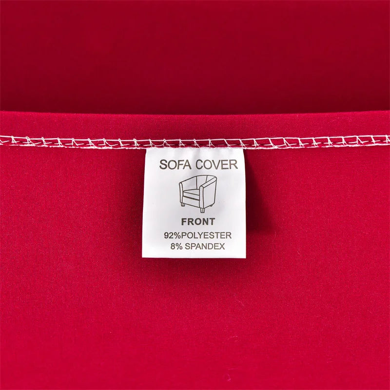 Elastic Spandex Tub Chair Cover Stretch Armchair Cover Club Sofa Slipcover for Living Room Couch Covers with Seat Cushion Covers