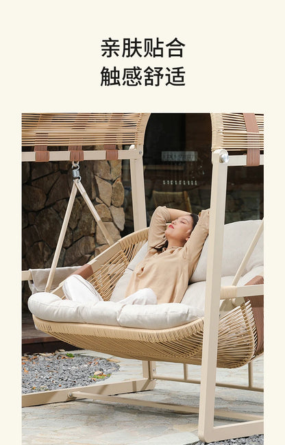 Outdoor Swing Courtyard Villa Double Garden Hammock Balcony Cradle