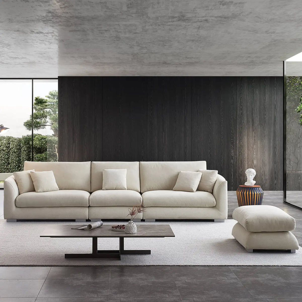 Italian Classic Comfort Couch Hotel New Arrival Sofas Fabric Living Room Furniture Sofa Set