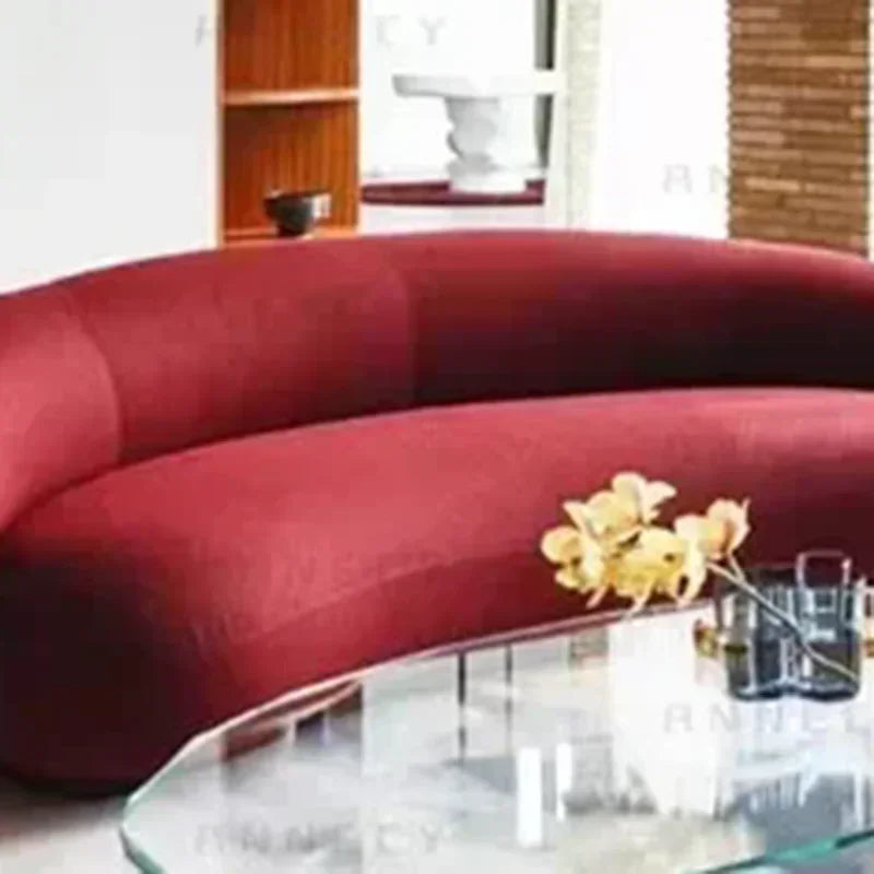 Throne Living Room Sofas Minimalist Curved Nordic Luxury Lazy Sofa Aesthetic Double Princess Muebles Entrance Hall Furniture