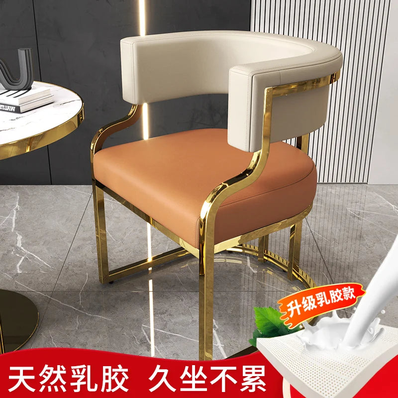 Premium Mahjong Sofa Chair - Multi-Functional Seating for Reception, Negotiation and Nail Art in Small Apartments