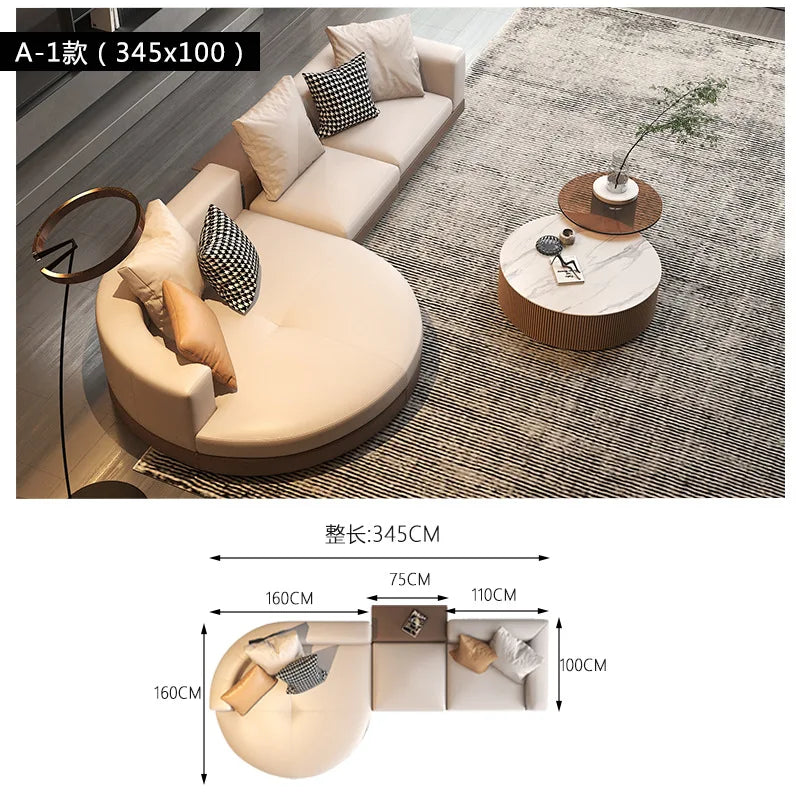 Minimalist Nordic Living Room Sofas Luxury Sectional Lounge Curved Living Room Sofas Designer Individual Muebles Home Furniture
