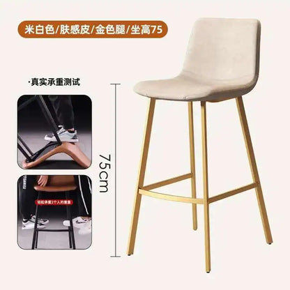 Luxury Office Bar Chair, Scratch resistant Outdoor European Bar Chair, Living Room Design, Taburetes Altos Cocina Home Furniture