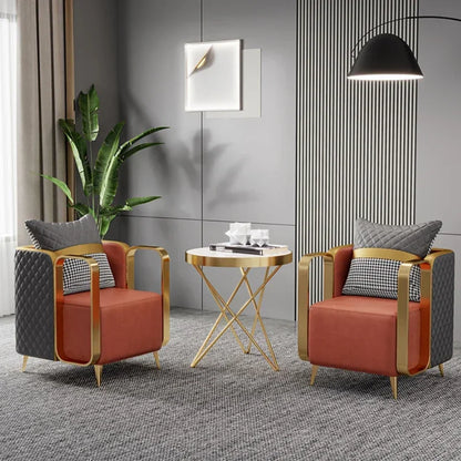 Living Room Single Sofa Dining Chair Victoria Relax Armchair Voven Upholstered Replacement Chairs Booster Nordic Floor Furniture