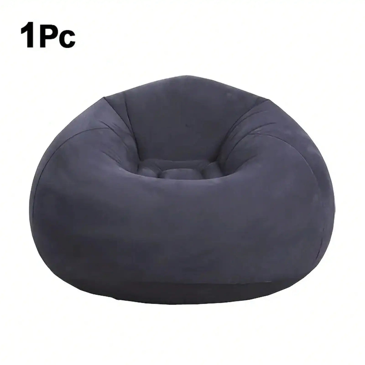 Inflatable Soybean Bag Chair - Soft/Comfortable Lazy Seat for Living Room/Office/Outdoor Camping (Father's Day Gift)