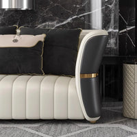 Light luxury leather sofa set living room modern split sofa lounge custom sofa set home living room sofa set furniture