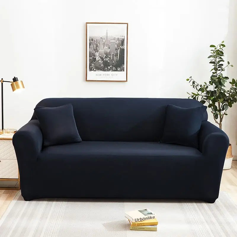New All-season L-shape Non-slip Elastic Sofa Cover With Patterns, 360 Degree Coverage 1/2/3/4 Seat Sofa Cushion for Living Room
