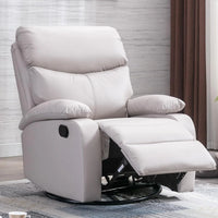 Swivel Rocker Recliner Chair for Adults, Rocking Small Recliner Chairs for Small Spaces, Glider Chairs Recliner Lazyboy Single S
