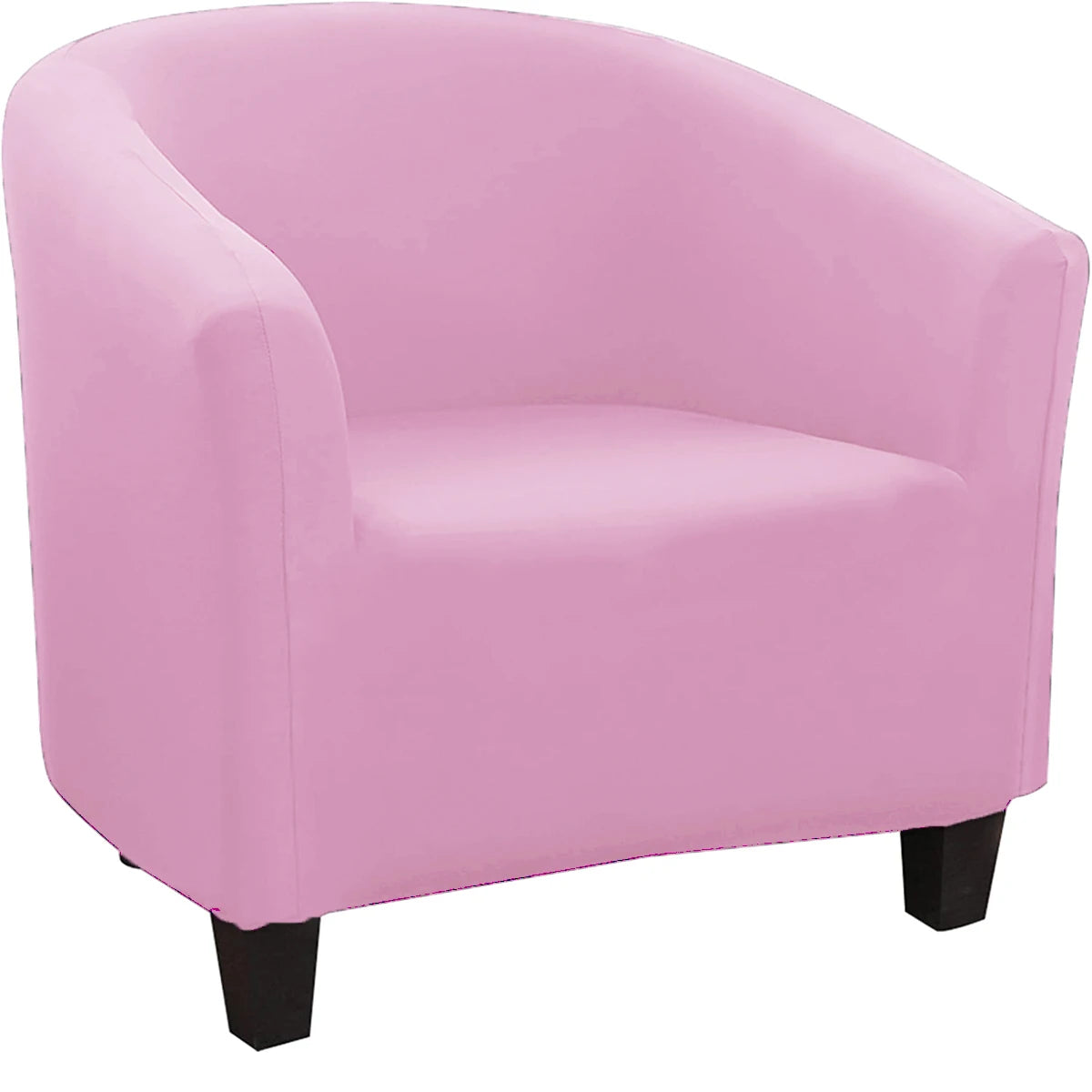 Stretch Club Chair Slipcover Spandex Barrel Chair Covers Printed Tub Living Room Armchair Covers Furniture Protector Sofa Cover