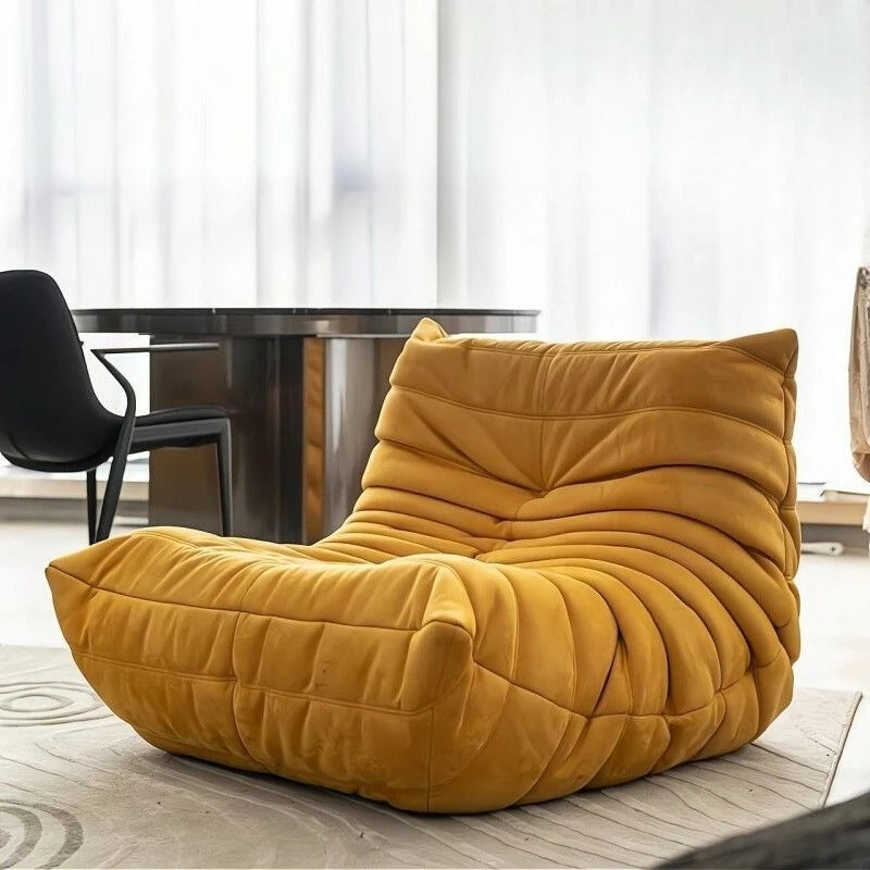 Lazy sofa sofa light luxury simple chair suede freehand space recliner