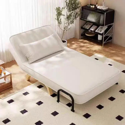 Dual-use, living room, small apartment, single, double, multi-person, solid wood legs, sofa, lazy, foldable, multi-functional