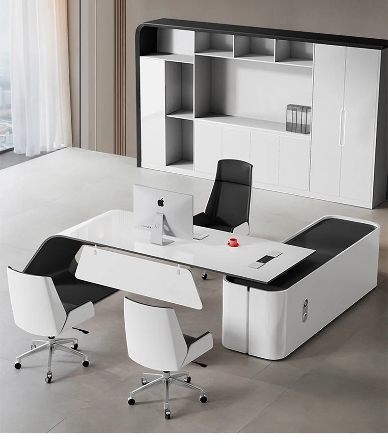 Adjustable Gaming Office Desk Organizers Storage Multifunctional Office Desk Lshaped Folding Escrivaninha Commercial Furniture