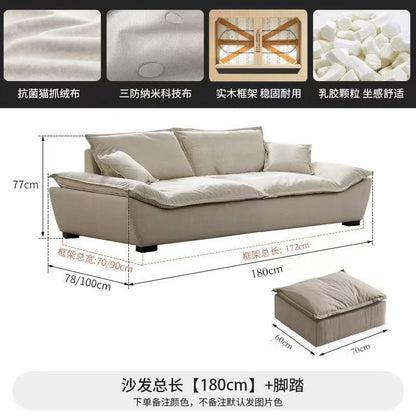Love Seat Modern Living Room Sofas Nordic Luxury Floor Armchair Sectional Outdoor Sofa Patio Balcony Divano Hotel Furniture