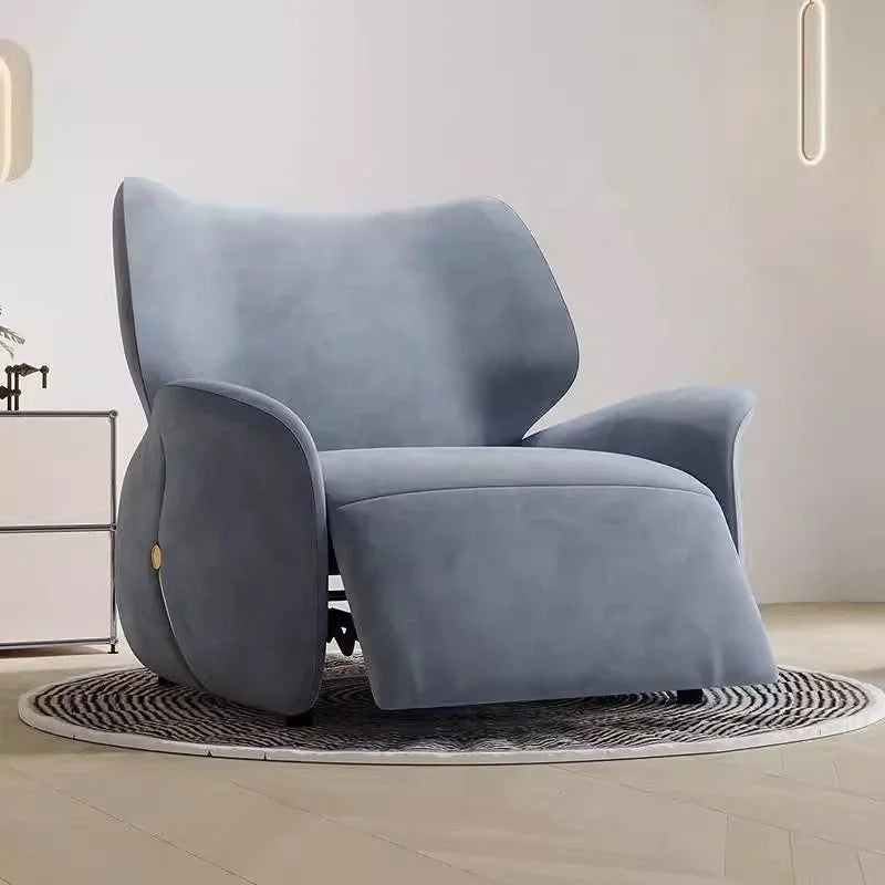 Modern Smart Living Room Recliner Sofa Chair Comfortable Cotton Push Back Rocking Chair Convertible for Home Bar Furniture