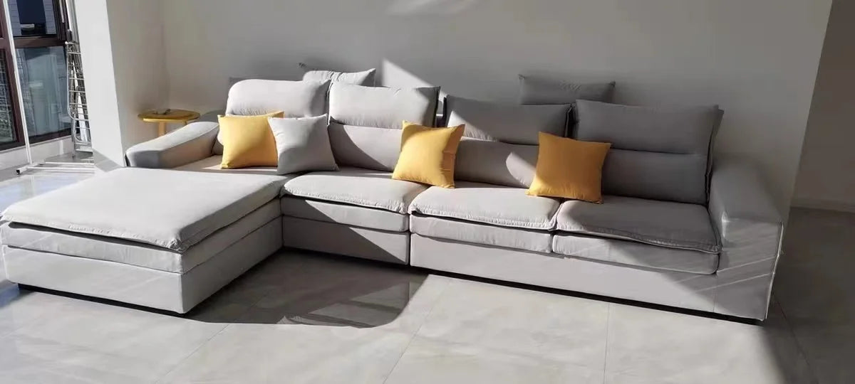 Hot Selling Modern White Fabric Lounge Chair Style Swivel Arm Living Room Single Sofa Chairs