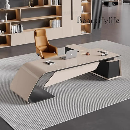 Factory Promotion Computer Desks Work Creativity Creativity Conference Office Desk Reception Secretary  Desk  Unique Designer