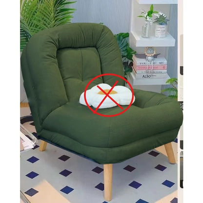 Sofa reclining small sofa single nap leisure chair bedroom reading recliner household simple lazy sofa