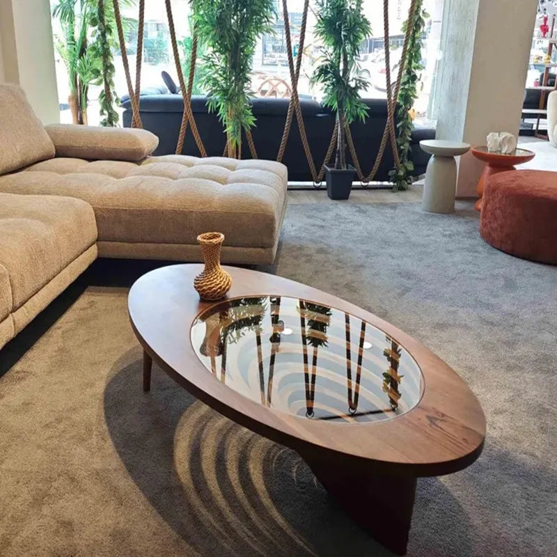 Table basse au Design créatif, sens sophistification, moderne, rétro, meubles de salon, Jamuan Minum, YS50CC