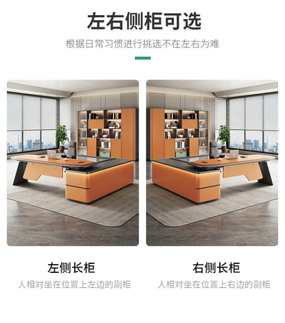 Sedentary Table One Person Desk Office Desks Gaming Mid-century Office Furniture Clearance Tables Modern Bureaux De Travail Room