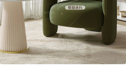 Negotiation Sofa Chair Living Room Furniture Sofas Cream Wind Balcony Single Sofa Nail Salon Beauty Salon Reception Lounge Area