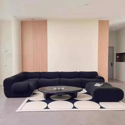 Modern European Sofa Set Designs Luxury Furniture Living Room One Seat/Two Seat/Three Seat Vacuum Compressed Sofa with 2 Pillow