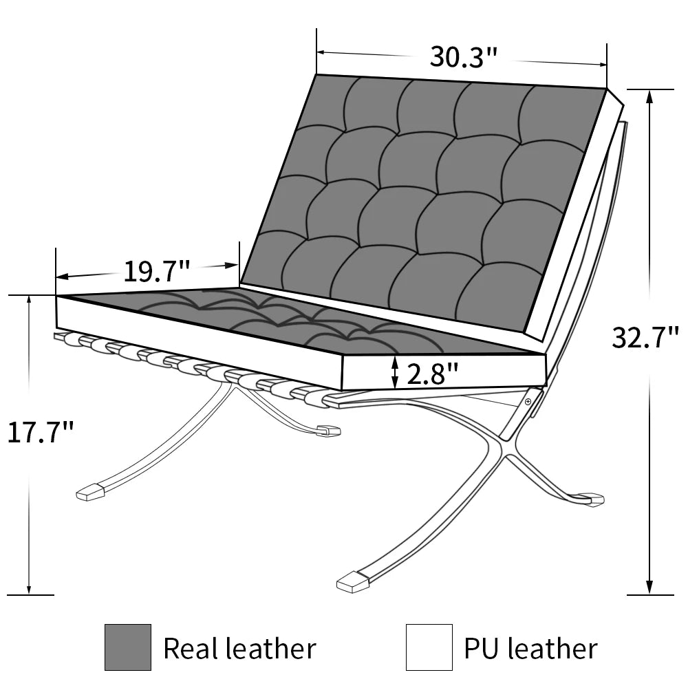 EU Stock BS801A Nordic Style Leisure Sofa Folding Sofa Chair for Living Room Fashion Simple High-end Home Office Furniture