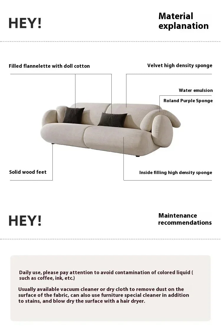 Armchair Curved Modern Sofa Pink Minimalist Wooden Floor Adults Living Room Sofa Canape Chaise Reading Divano Bedroom Furniture