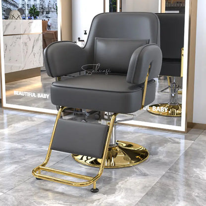 Hair Barber Shop Chair Salon Special Cutting Modern Style Hairbarber Swivel Liftable Furniture Lift Hairdressing Beauty Chairs