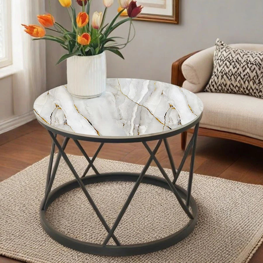 1 roll of marble self-adhesive wallpaper PET waterproof, flame-retardant, oil proof sticker background wall decorative wallpaper