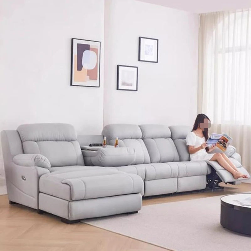 Luxury Modern Electric Sofa Multifunctional Fabric Minimalist Relaxing Sofa Simple Comfortable Divano Living Room Furniture