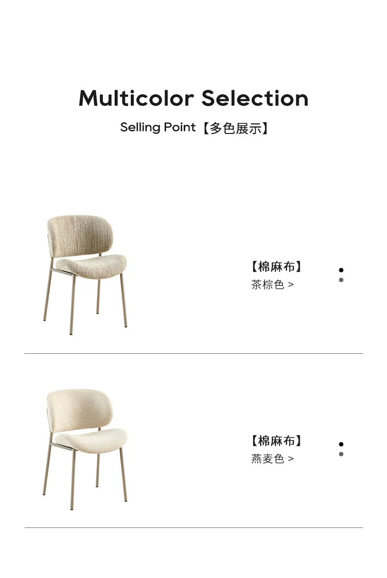 Clear Lounge Dining Chairs Comfortable Bedroom Vanity Dining Chairs Replica Mobile Sillas Para Comedor Postmodern Furniture