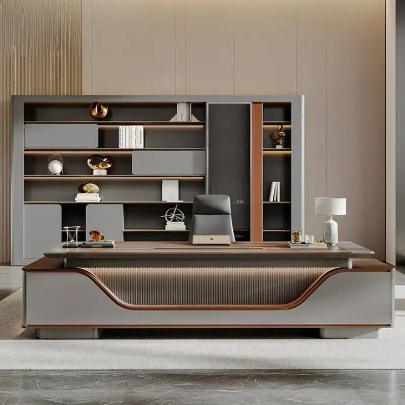 Drawers Wood Office Desks Organizer Stand Computer Portable Office Desks Study Modern Mesas De Computador Office Furniture