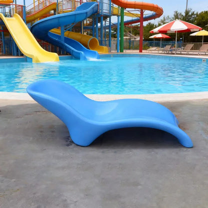 Beach Chair Hotel Pool Lounge Public Lounge Chair Hot Spring Pool Villa Sun