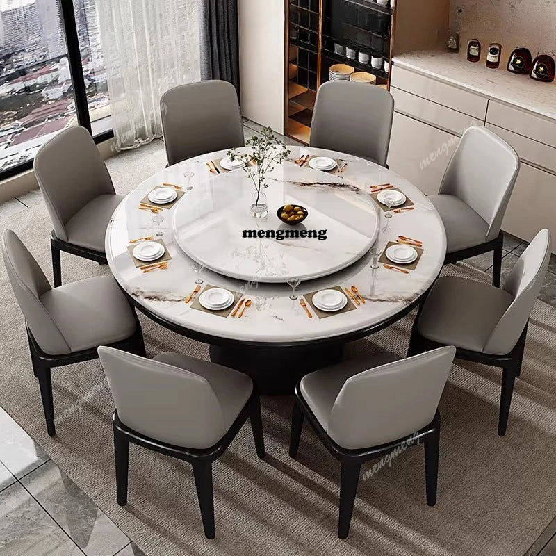 Mid Century Marble Dining Table Nordic Round Chairs Service Lounge Dining Table Designer High Mesas De Comedor Kitchen Furniture