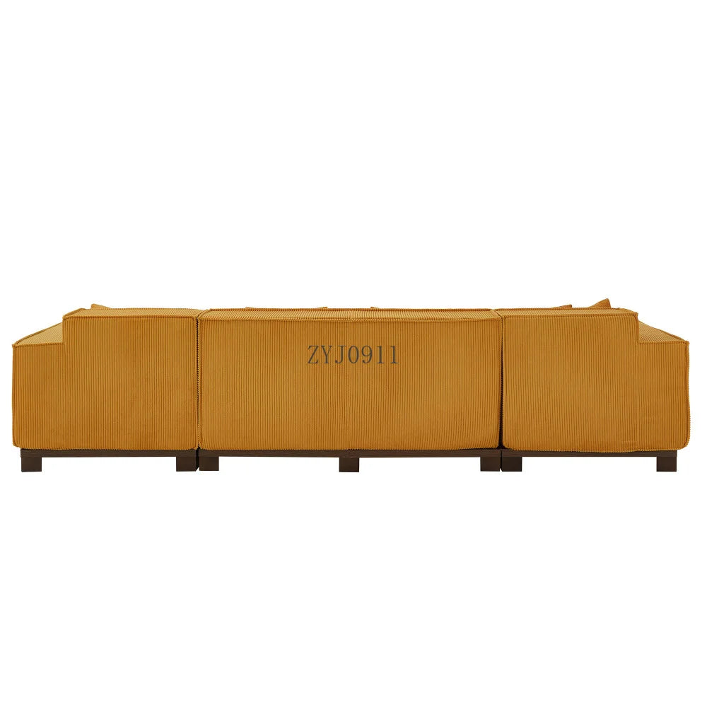 Modern U-Shaped Sectional Sofa 130