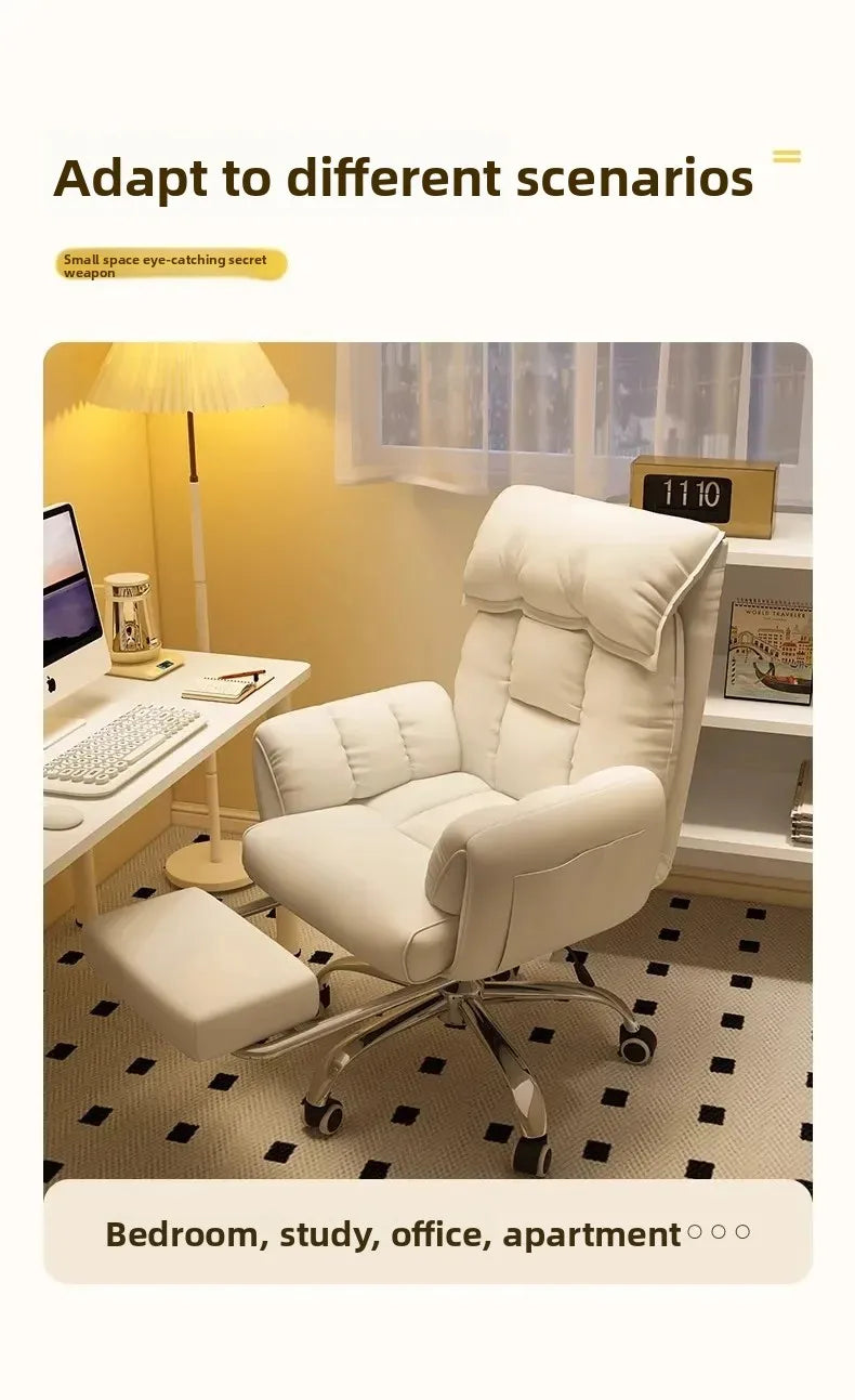 Ergonomics Office Chairs E-sports Computer Chairs Height-adjustable Dormitory Backrest Stools Silla Gamer Home Office Furniture